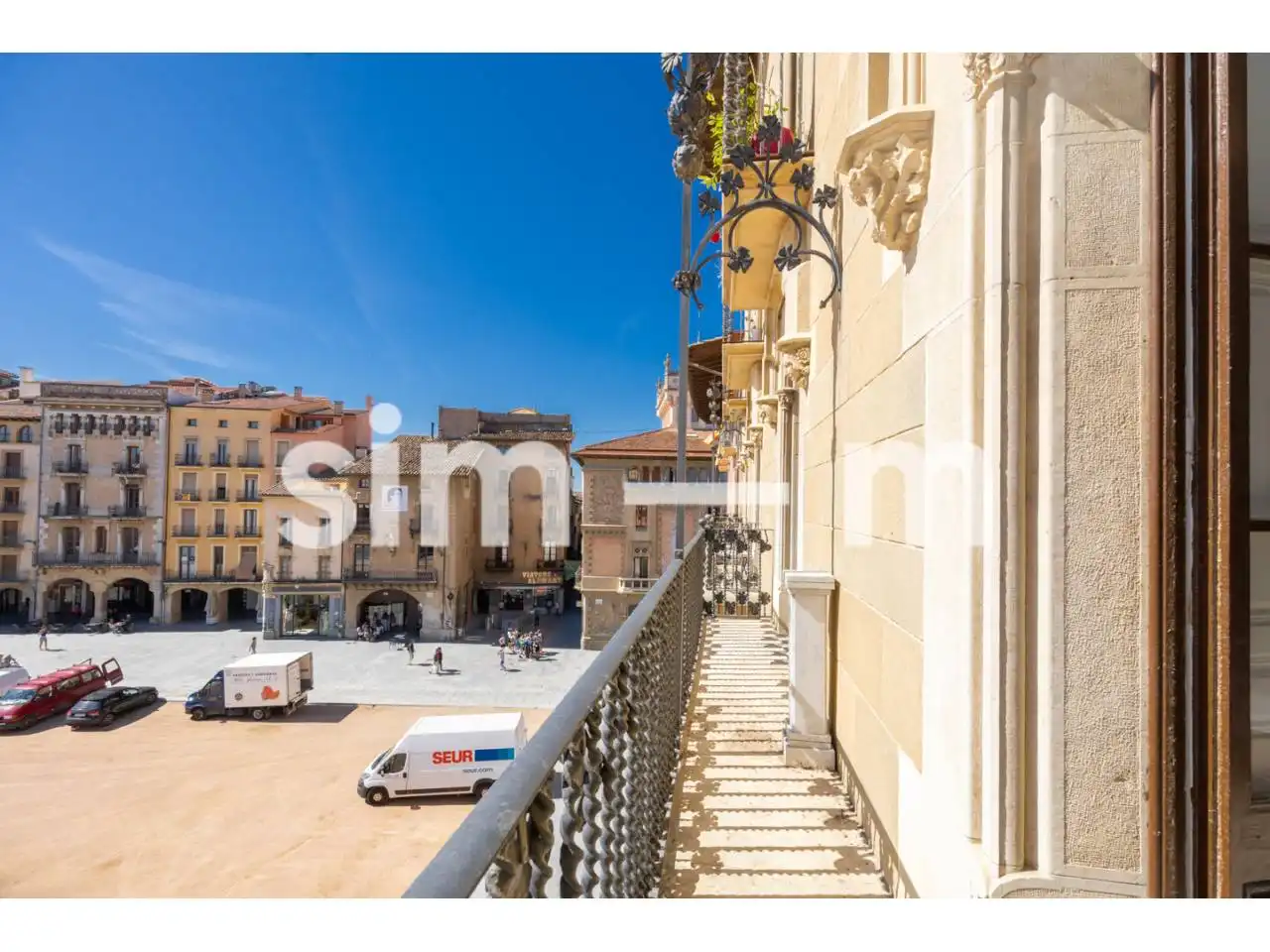 Terraza de Piso en venta en Vic con Calefacción y Balcón