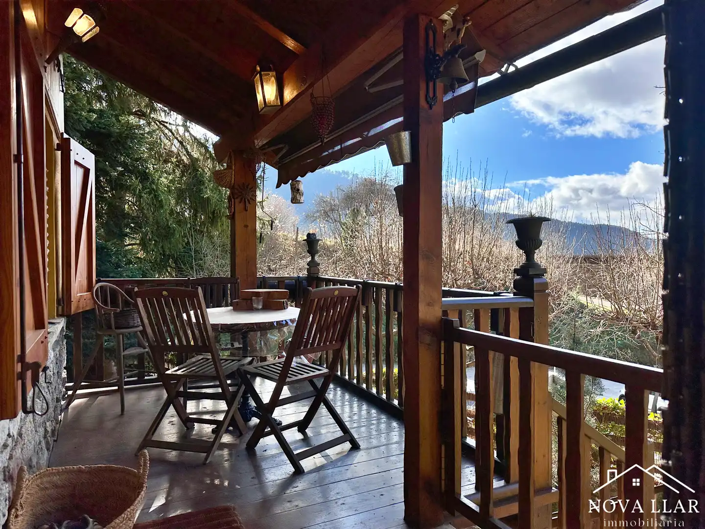 Terraza de Casa o chalet en venta en Ribes de Freser con Calefacción, Jardín privado y Parquet
