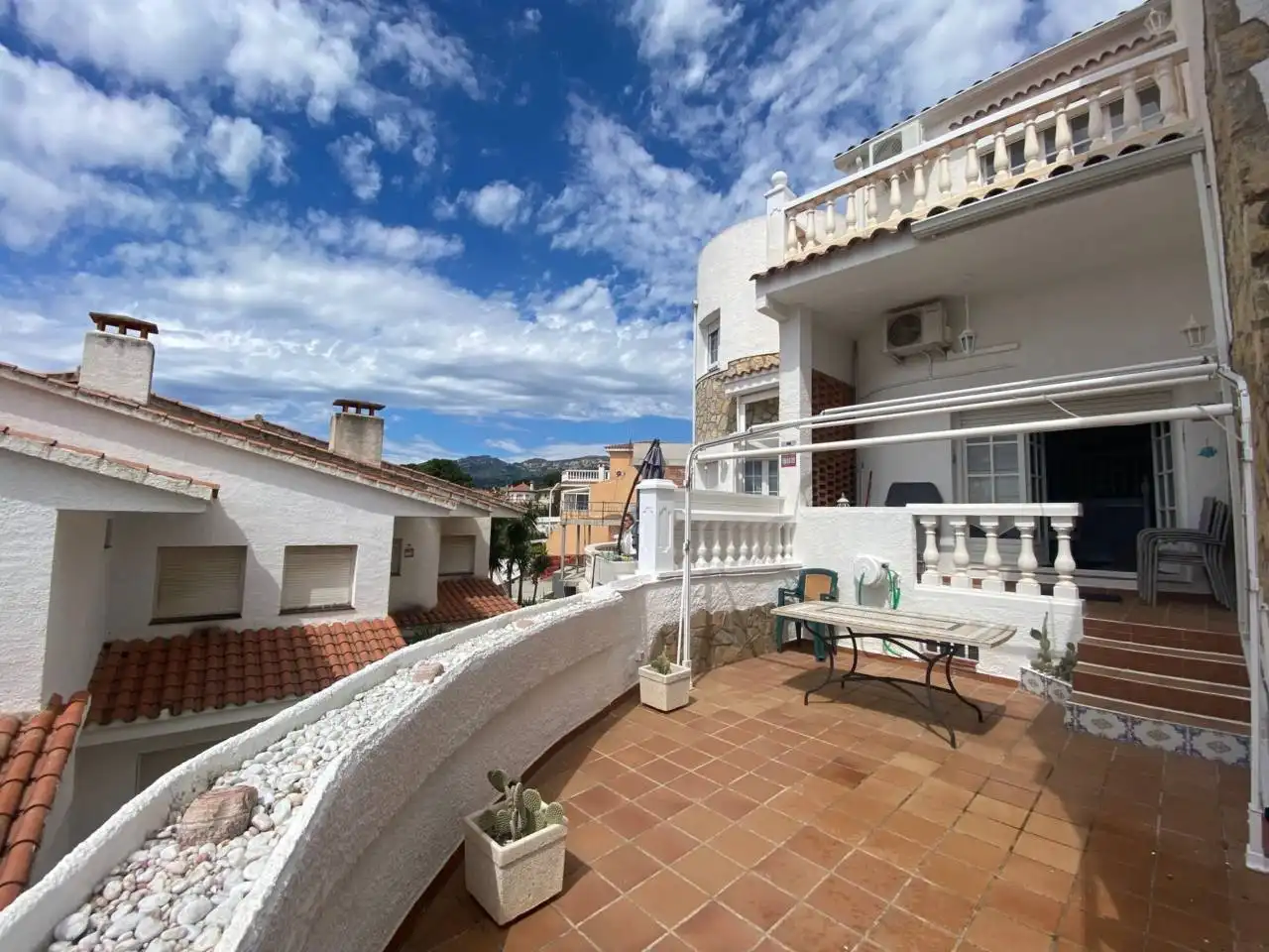 Terraza de Casa adosada en venta en Mont-roig del Camp con Aire acondicionado, Parquet y Terraza