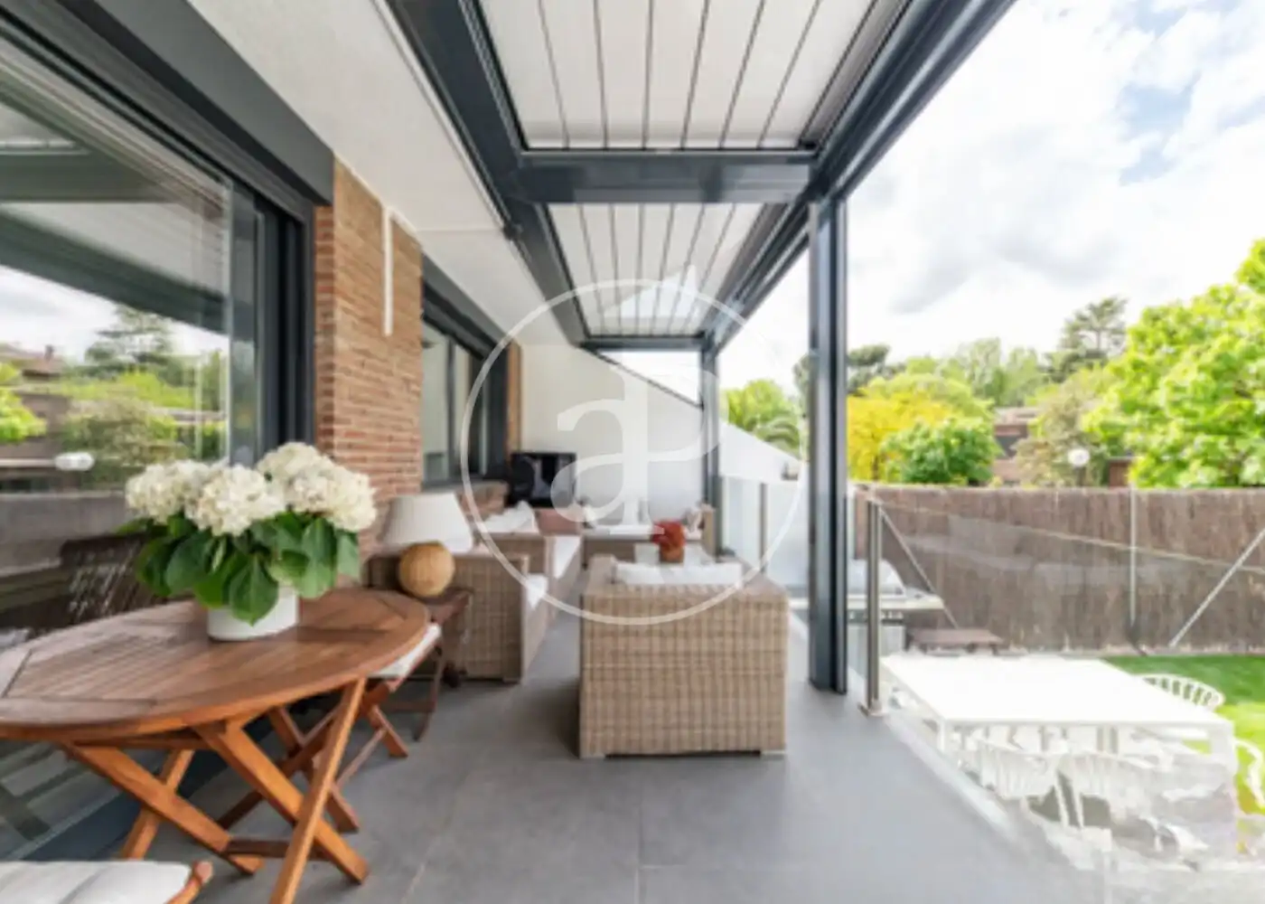 Terraza de Casa o chalet en venta en La Moraleja con Aire acondicionado, Calefacción y Jardín privado