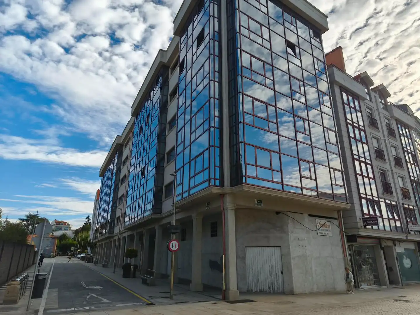 Exterior view of Apartments for sale in Carballo  with Private garden and Balcony