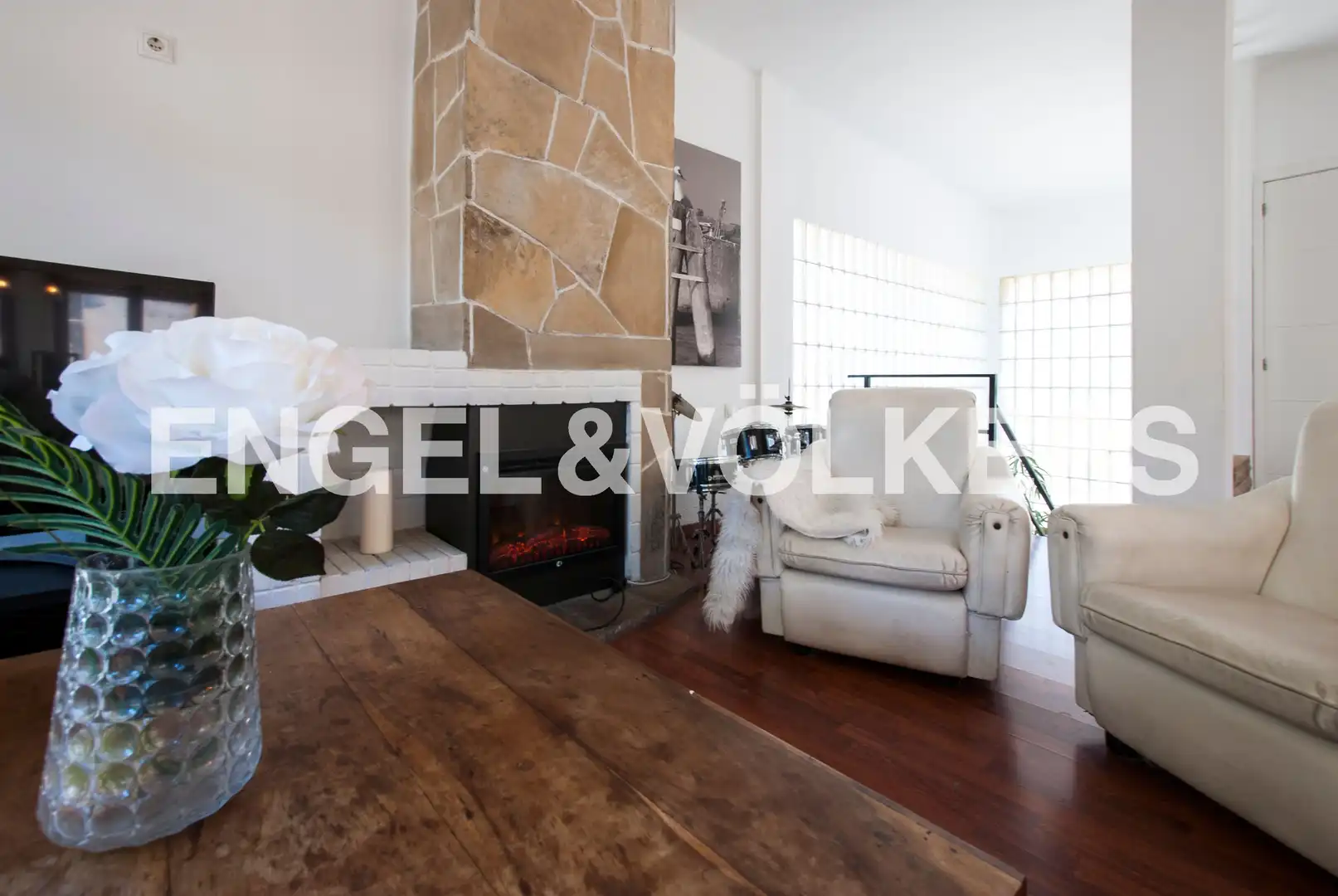 Sala d'estar de Casa o xalet en venda en Salou amb Aire condicionat, Jardí privat i Parquet