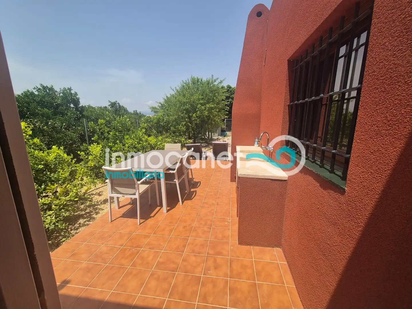 Terraza de Finca rústica en venta en Oliva con Jardín privado, Terraza y Trastero