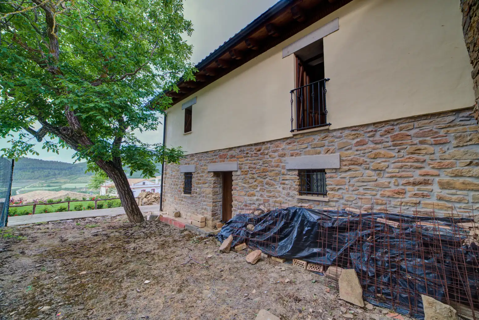 Vista exterior de Casa o chalet en venta en Sada (Navarra) con Calefacción