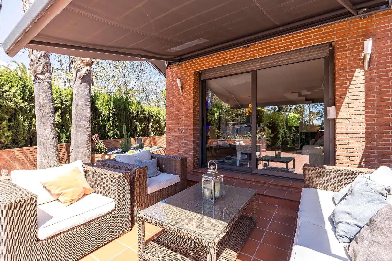 Terrassa de Casa adosada en venda en Sitges amb Calefacció, Jardí privat i Parquet