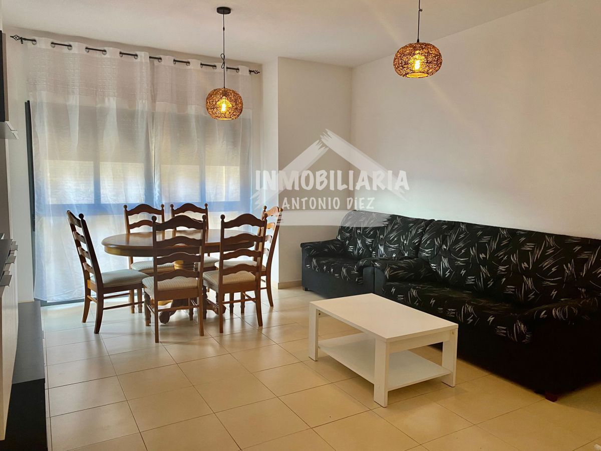 Living room of Flat for sale in Hondón de las Nieves / El Fondó de les Neus  with Storage room, Furnished and Balcony