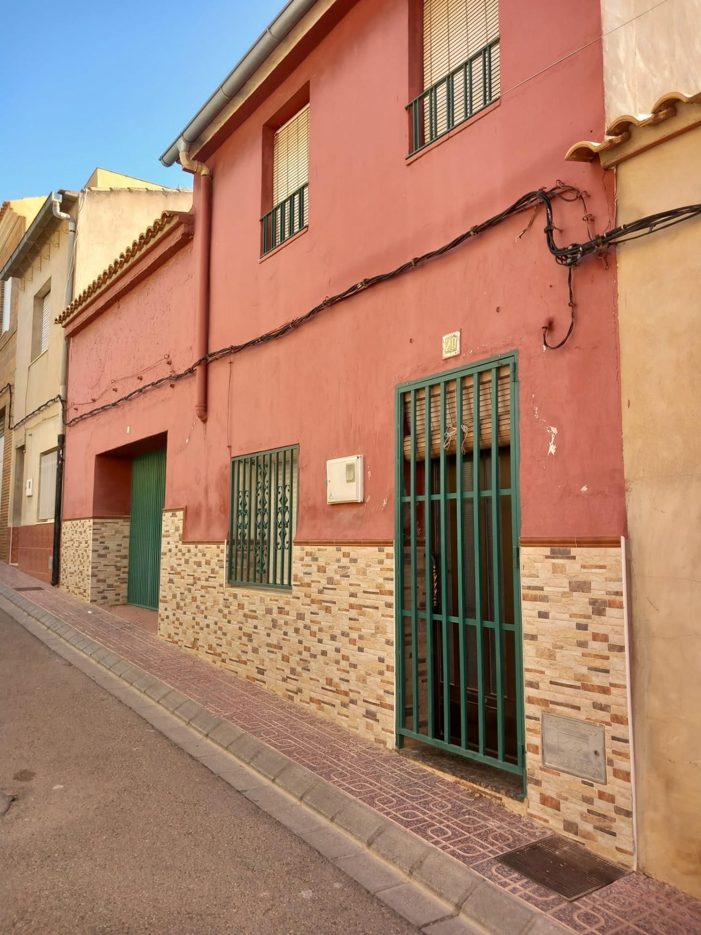 Exterior view of House or chalet for sale in Caudete