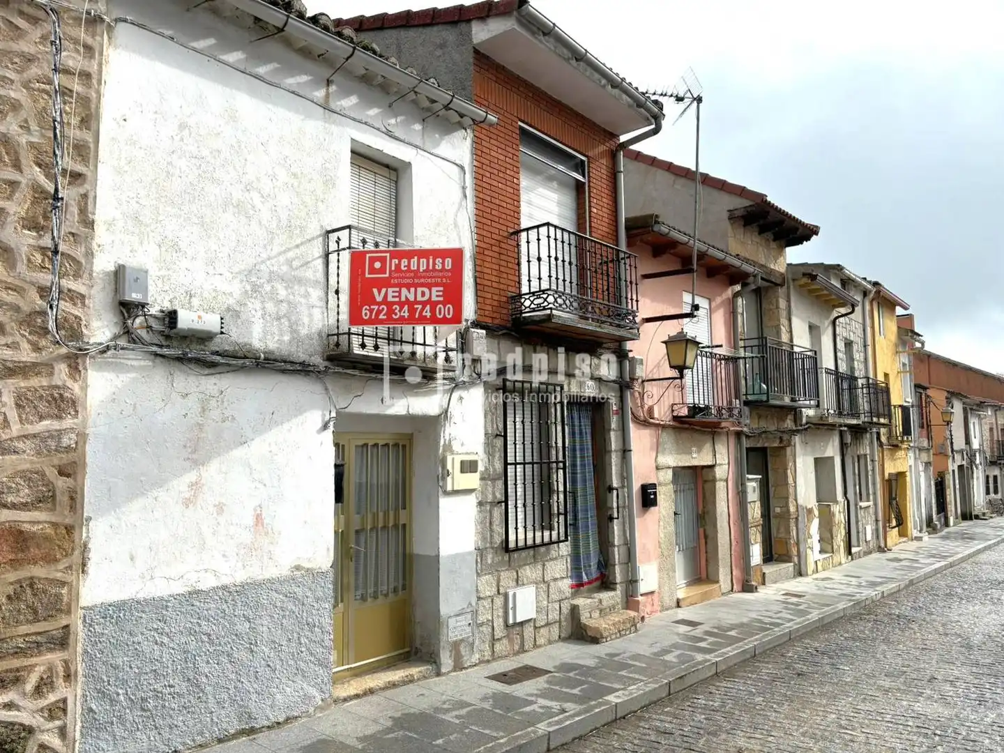 Vista exterior de Casa o xalet en venda en Cadalso de los Vidrios amb Calefacció i Terrassa