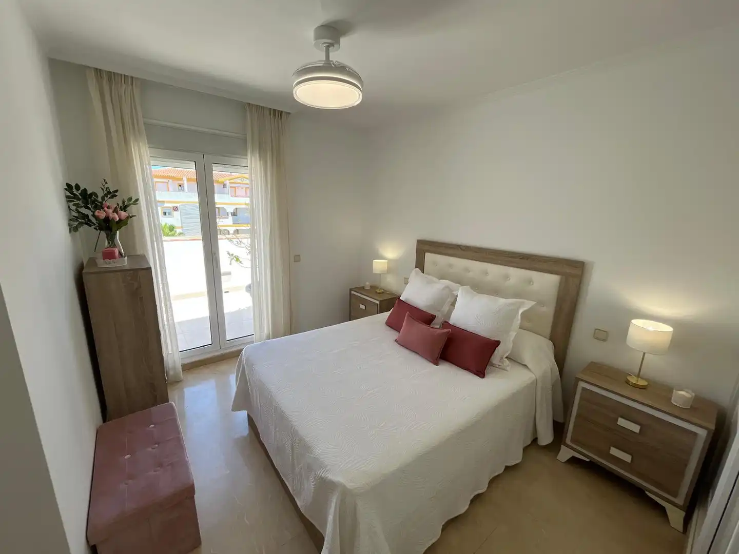 Dormitori de Àtic de lloguer en Mijas amb Aire condicionat, Calefacció i Terrassa
