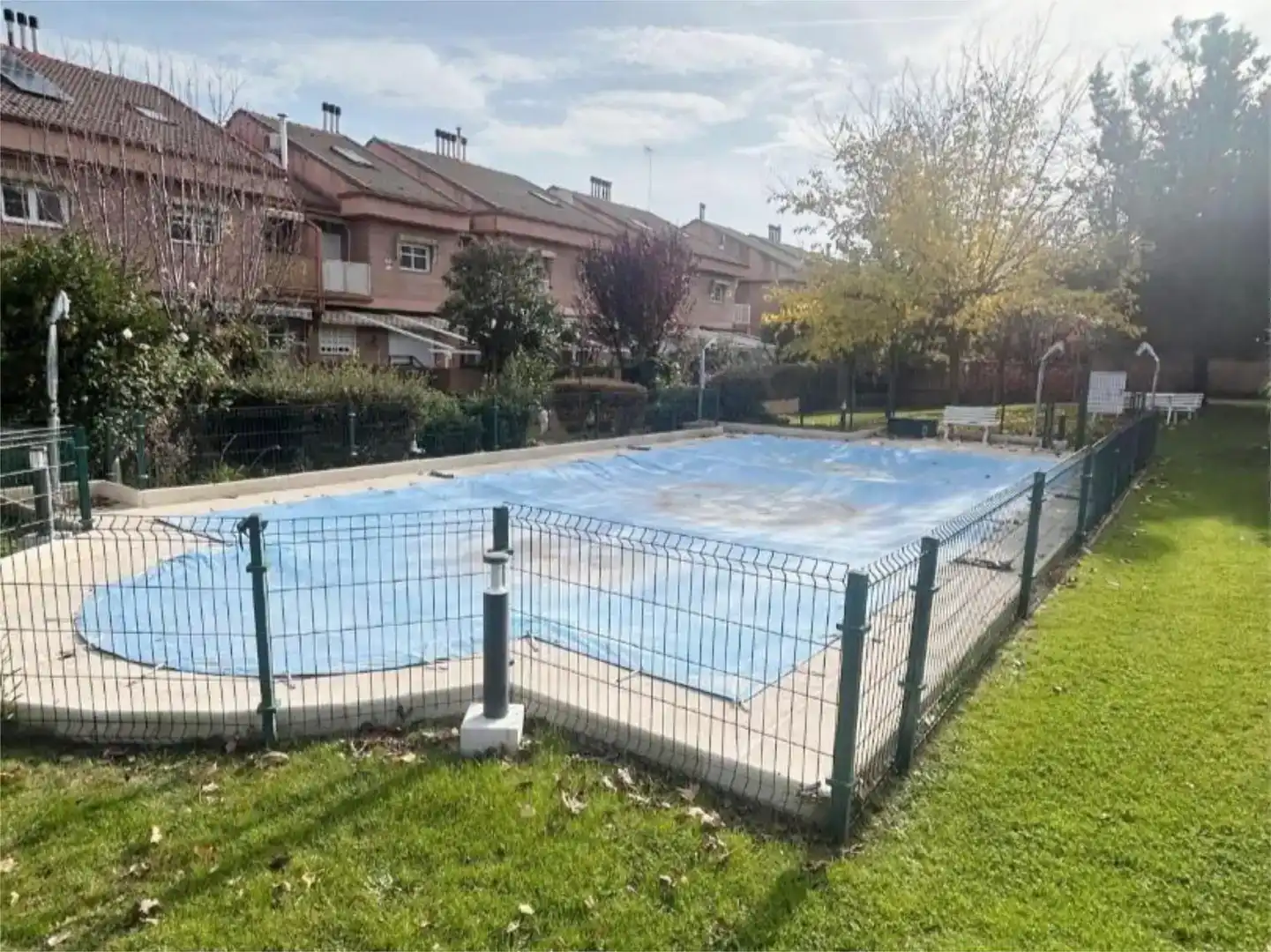 Piscina de Pis per a compartir en Villalbilla amb Aire condicionat, Jardí privat i Parquet