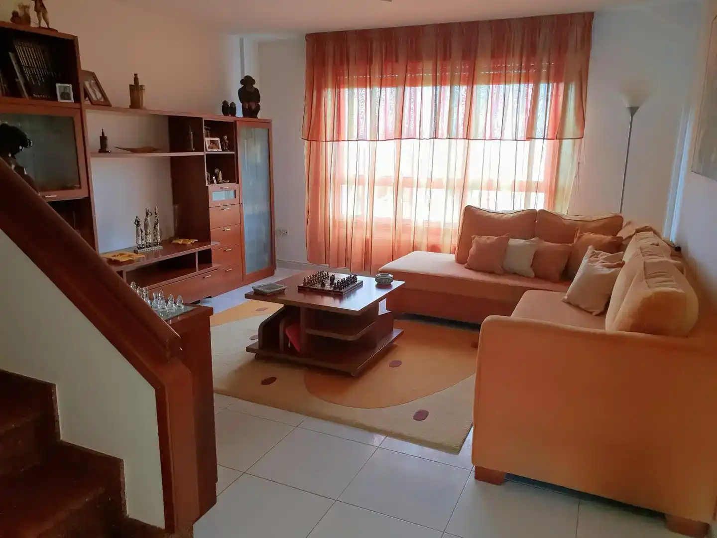 Living room of Duplexes for sale in Pontedeume  with Parquet flooring, Storage room and Furnished