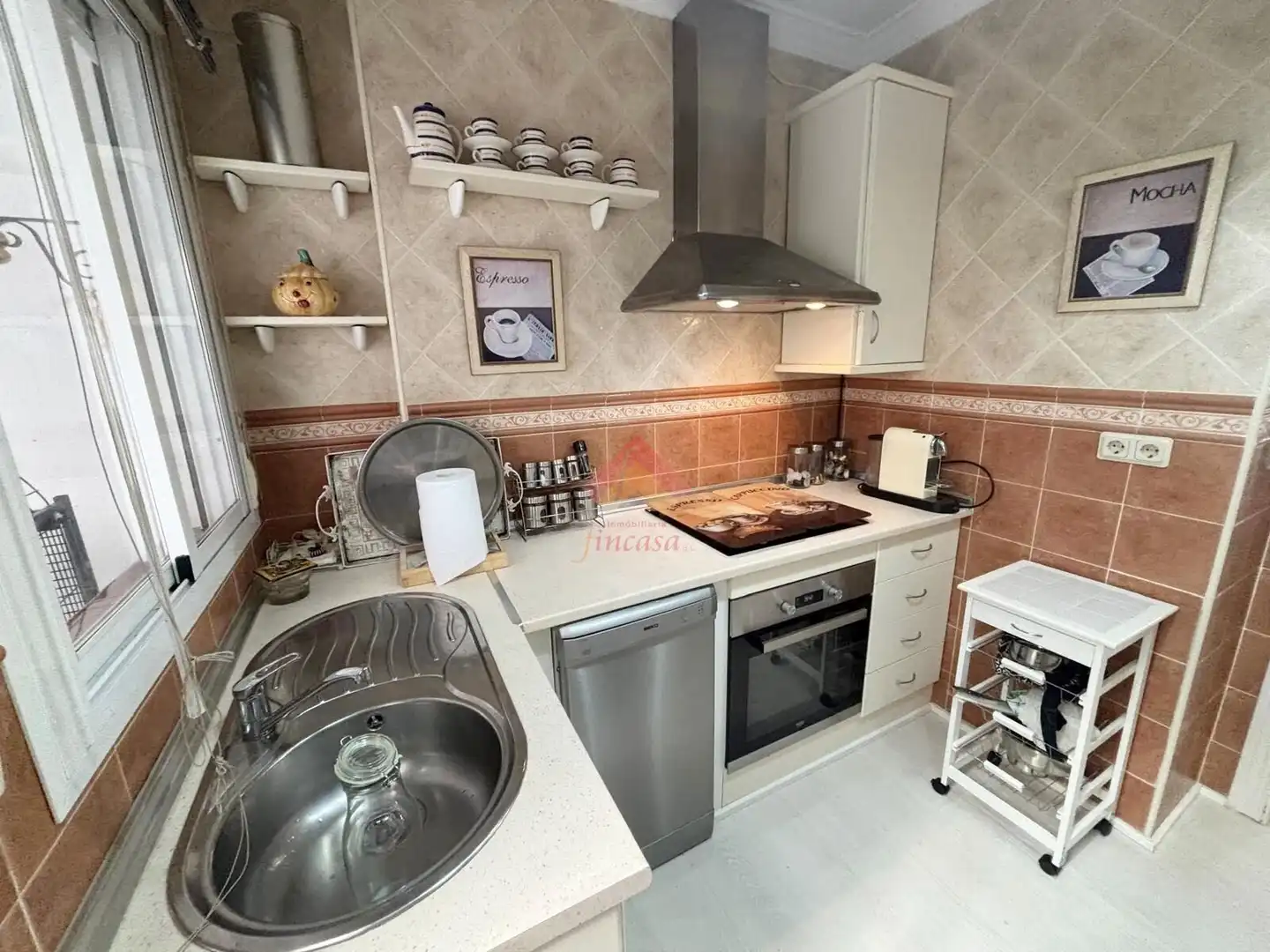 Kitchen of Ground floor for sale in Ronda  with Air Conditioner, Parquet flooring and Furnished