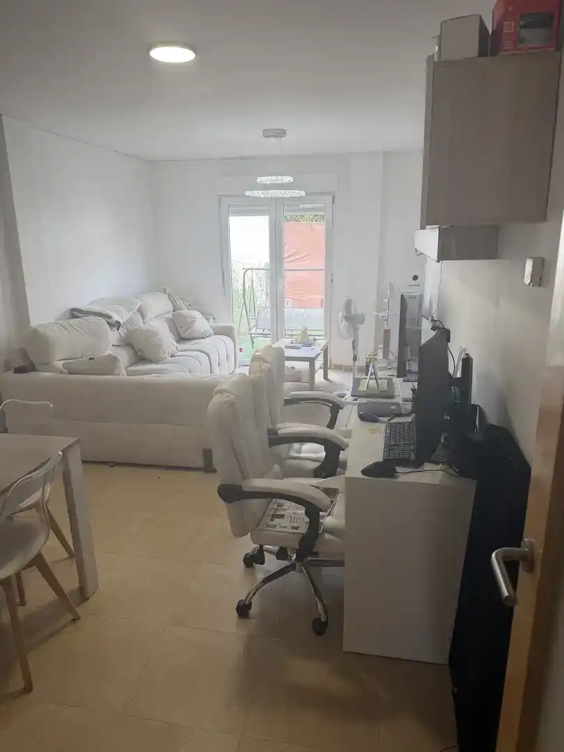 Sala de estar de Casa o chalet en venta en Villaverde de Medina con Jardín privado, Trastero y Balcón