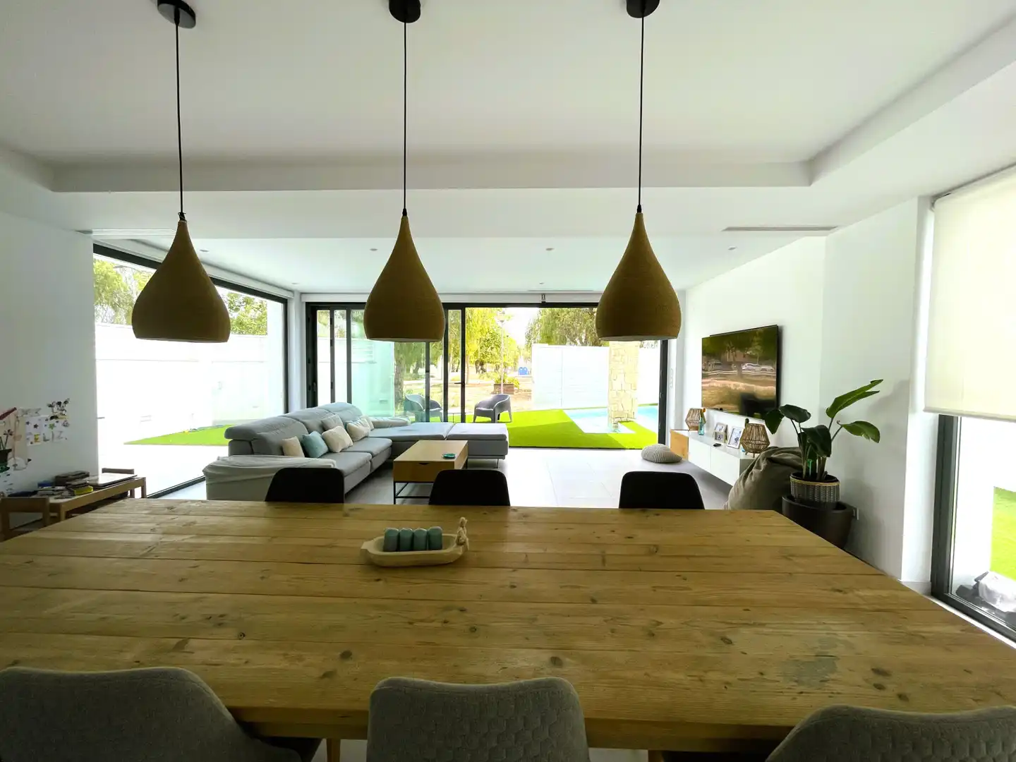 Sala de estar de Casa o chalet en venta en Callosa de Segura con Aire acondicionado, Calefacción y Jardín privado