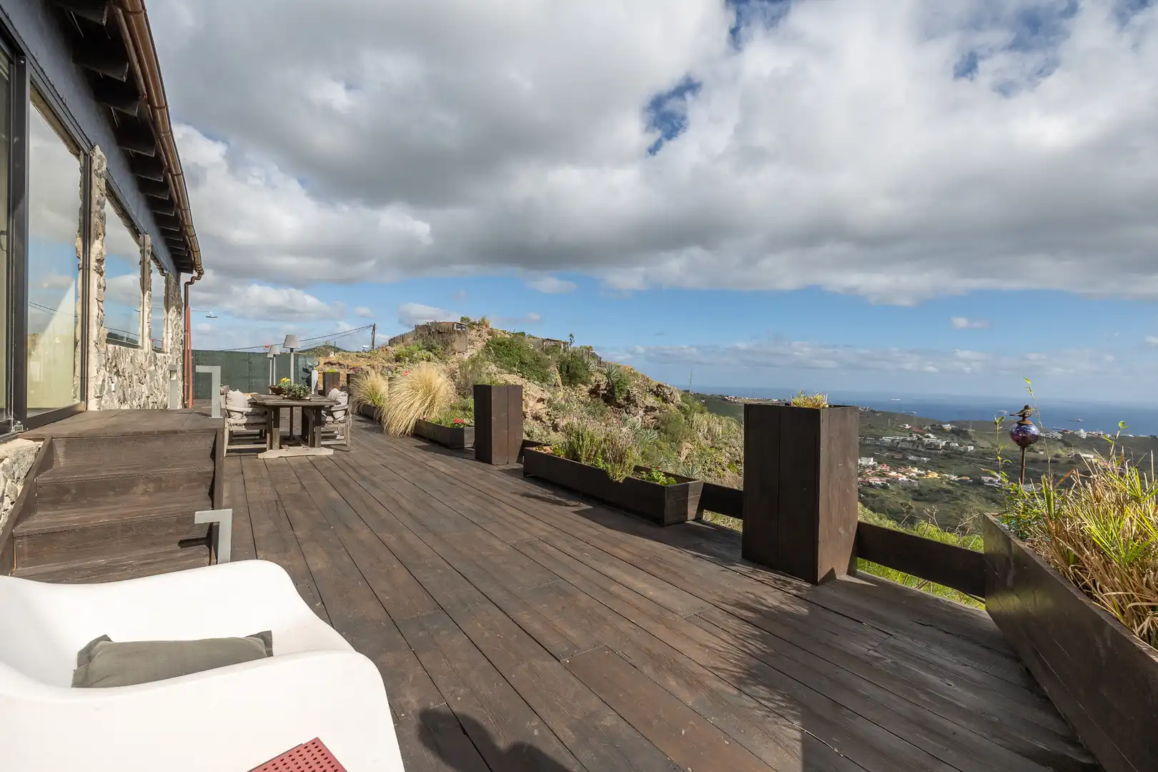 Terraza de Casa o chalet de alquiler en Las Palmas de Gran Canaria con Calefacción, Jardín privado y Terraza