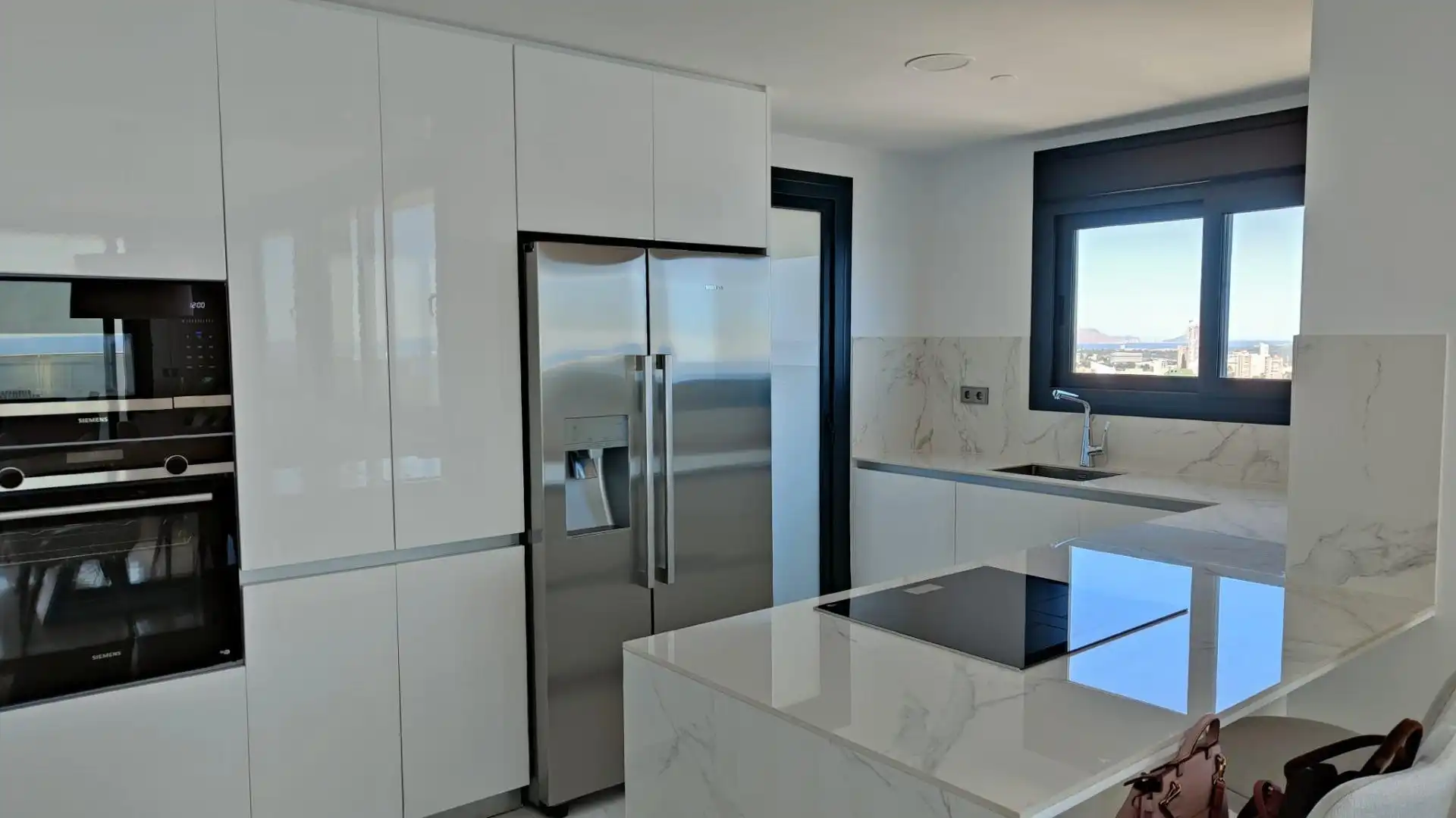 Cocina de Ático en venta en Benidorm con Aire acondicionado, Jardín privado y Terraza