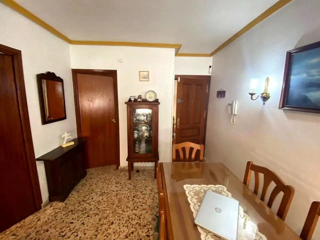 Esszimmer von Erdgeschoss zum Verkauf in San Pedro del Pinatar mit Klimaanlage und Möbliert