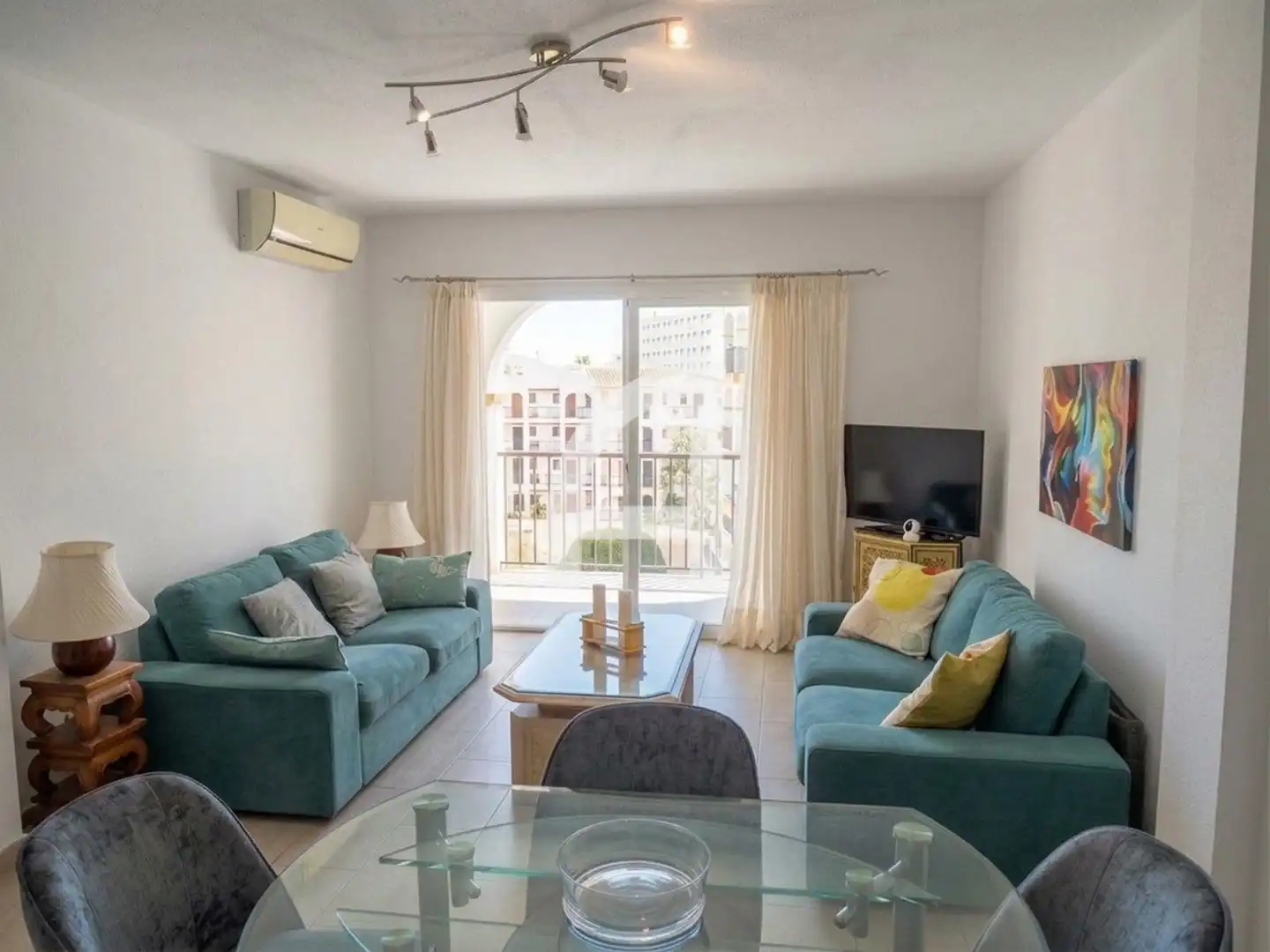 Sala de estar de Piso en venta en Torremolinos con Aire acondicionado, Calefacción y Terraza