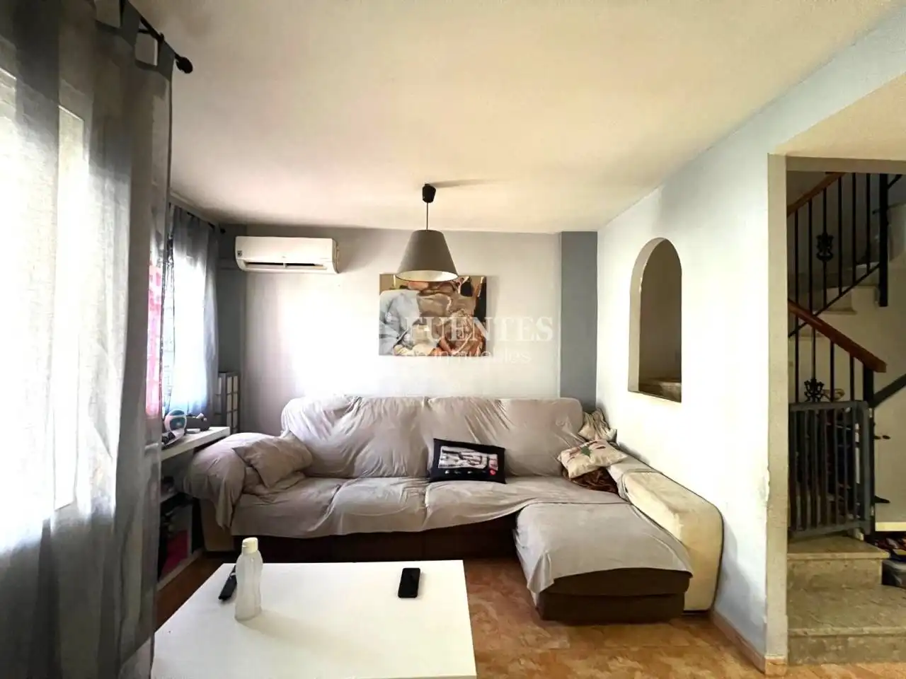 Sala de estar de Casa o chalet en venta en Santa Pola con Aire acondicionado, Terraza y Piscina comunitaria