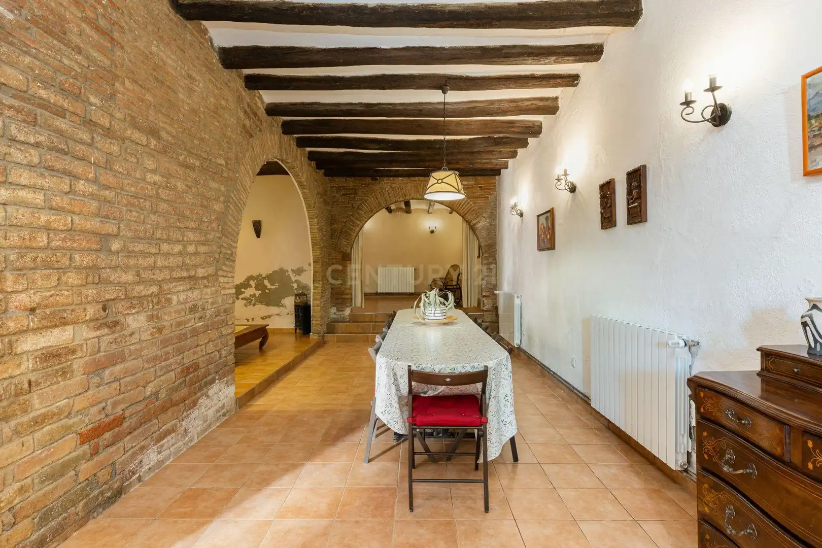Dining room of Country homes for sale in Piera  with Air Conditioner, Private garden and Storage room