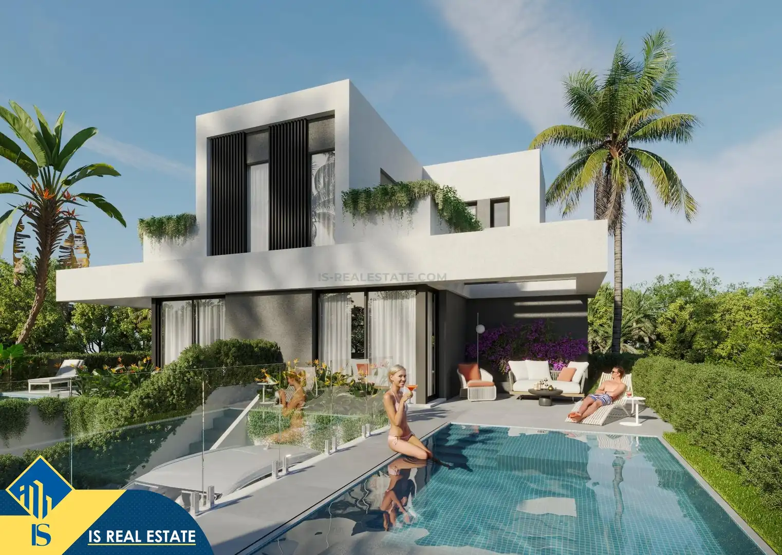Chalet con piscina en venta en Golf Bahía