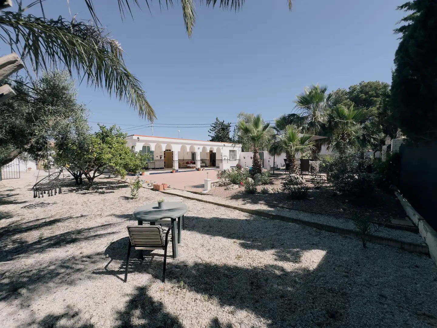 Vista exterior de Casa o xalet en venda en Aspe amb Aire condicionat, Calefacció i Jardí privat
