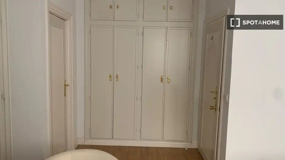 Habitación de Piso de alquiler en Madrid con Aire acondicionado, Calefacción y Amueblado
