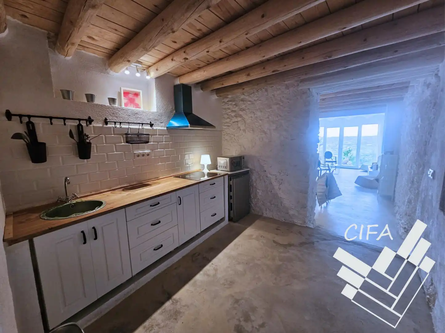 Cocina de Casa o chalet en venta en Canet lo Roig con Terraza y Amueblado