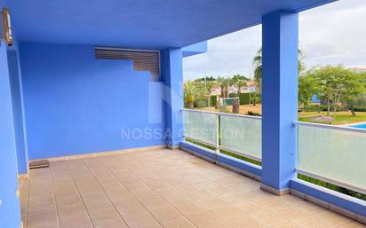 Terrace of Flat for sale in El Verger  with Air Conditioner, Heating and Private garden