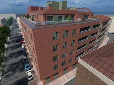 Ático de obra nueva con ascensor en venta en Paseo Farnesio 25