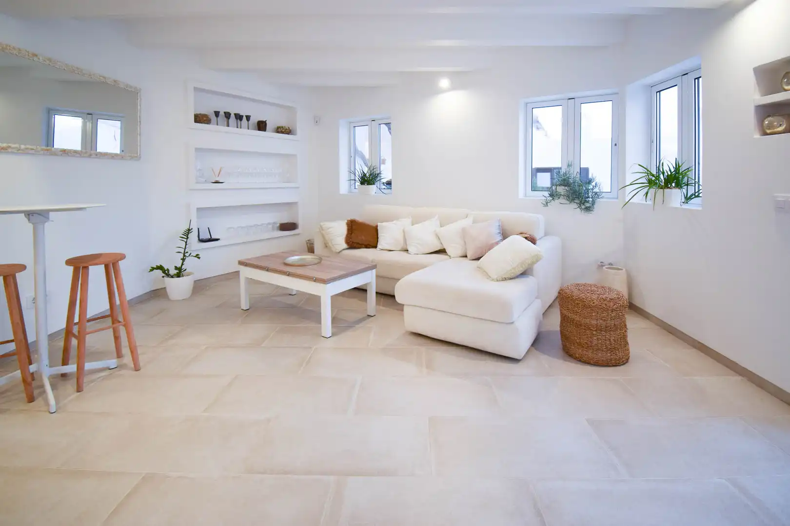 Wohnzimmer von Wohnungen zum Verkauf in Ciutadella de Menorca mit Klimaanlage, Terrasse und Abstellraum