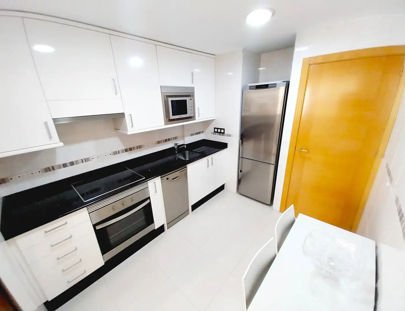 Cocina de Piso en venta en Benidorm con Aire acondicionado, Parquet y Terraza