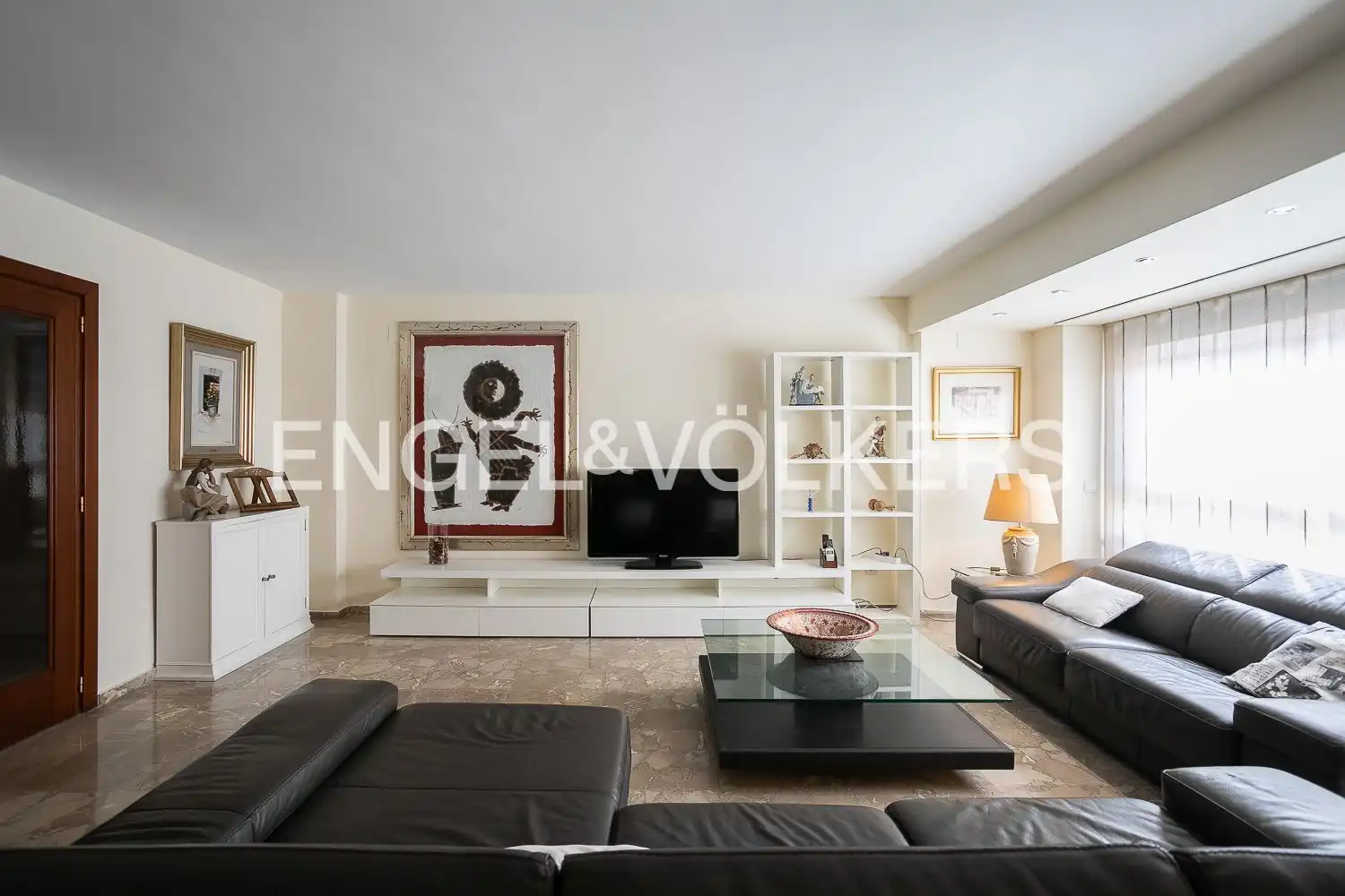 Sala de estar de Piso en venta en Valencia con Aire acondicionado, Calefacción y Balcón