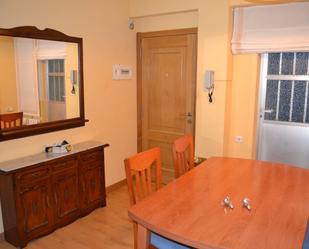 Dining room of Flat to rent in Santiago de Compostela   with Furnished
