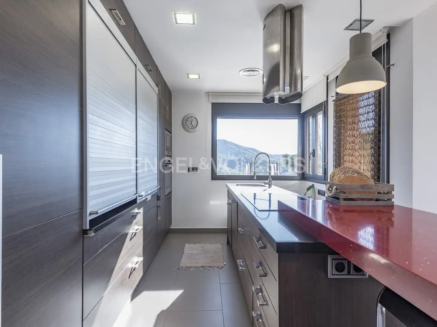 Cocina de Casa o chalet de alquiler en Vacarisses con Aire acondicionado, Calefacción y Jardín privado