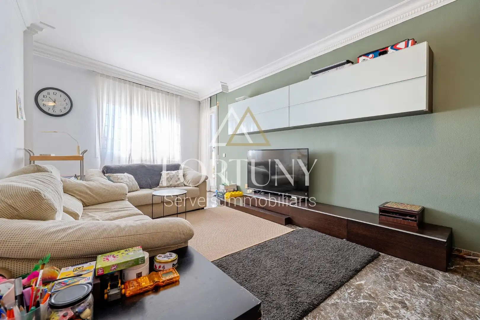 Wohnzimmer von Wohnung zum Verkauf in Reus mit Klimaanlage und Heizung