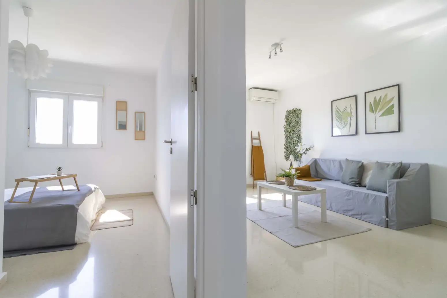 Schlafzimmer von Wohnung zum Verkauf in Sevilla mit Klimaanlage und Abstellraum