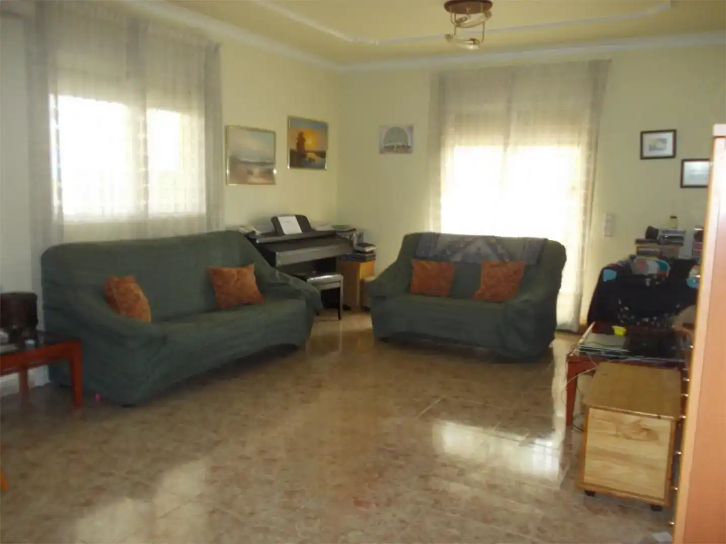 Sala d'estar de Casa o xalet en venda en Las Torres de Cotillas amb Aire condicionat, Piscina i Moblat