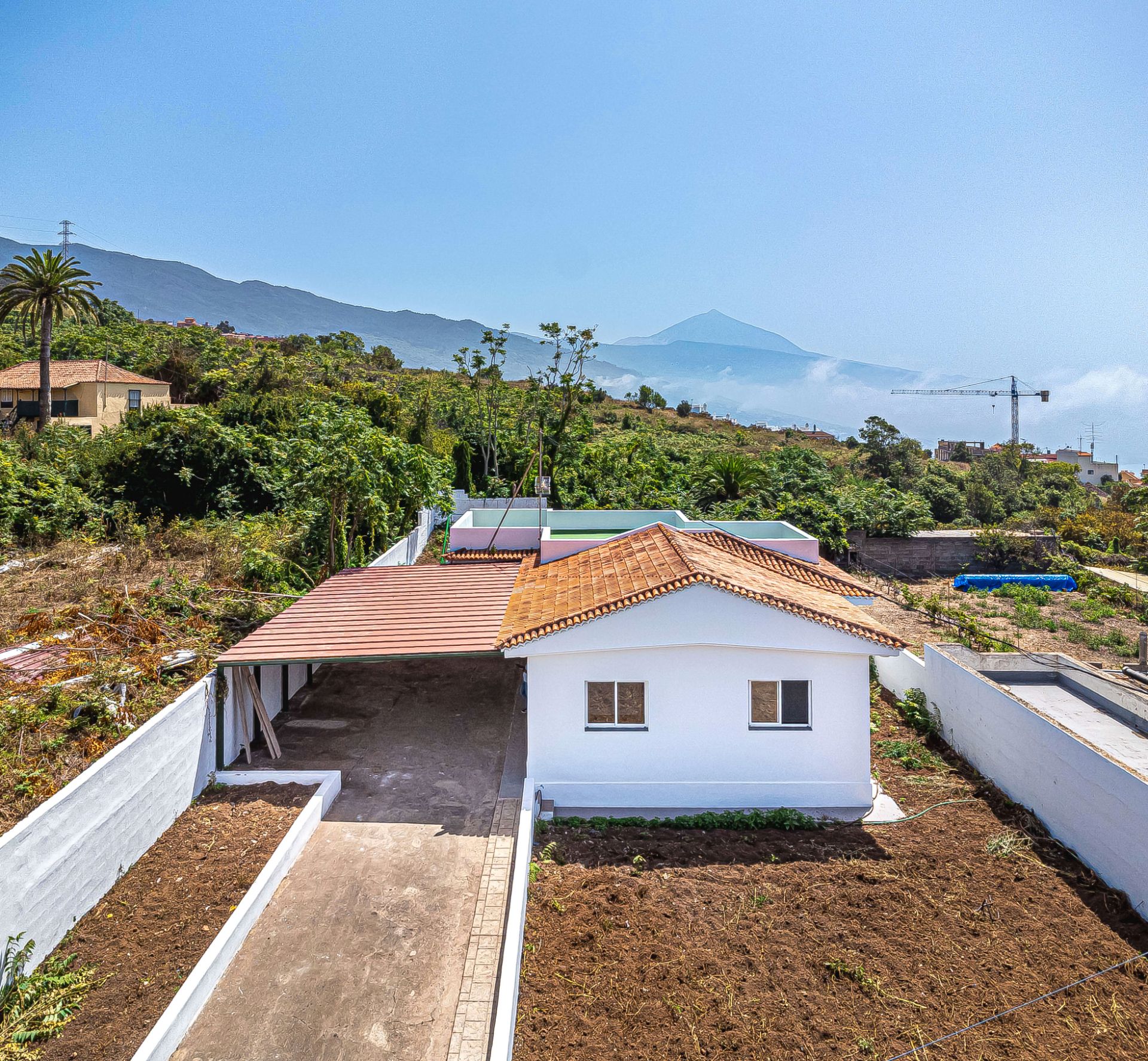 Vista exterior de Casa o chalet en venta en La Matanza de Acentejo con Jardín privado y Terraza