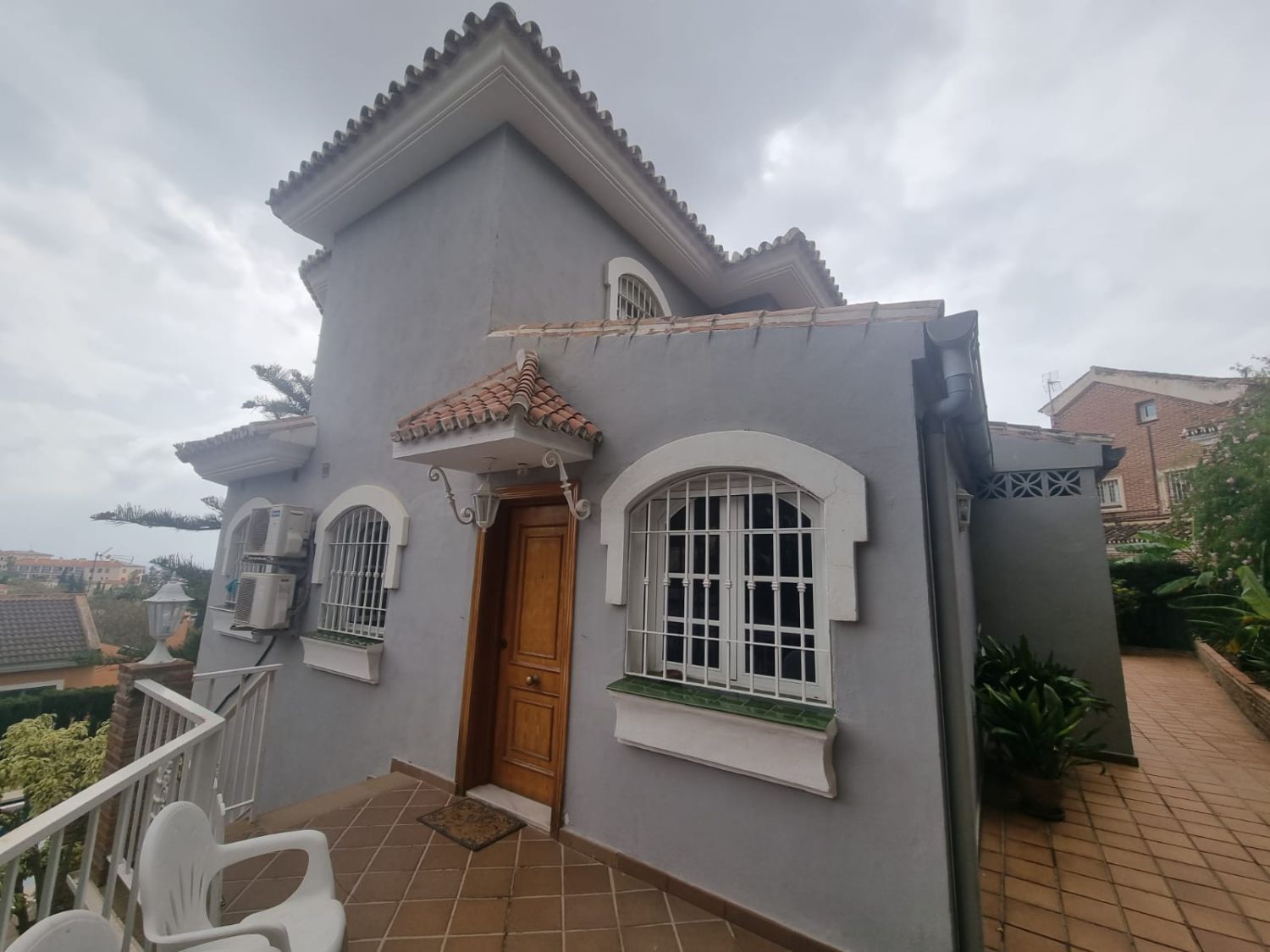 Vista exterior de Casa o chalet en venta en Málaga Capital con Aire acondicionado, Terraza y Trastero