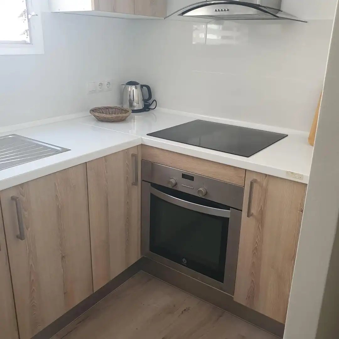 Cocina de Piso de alquiler en Sitges con Amueblado