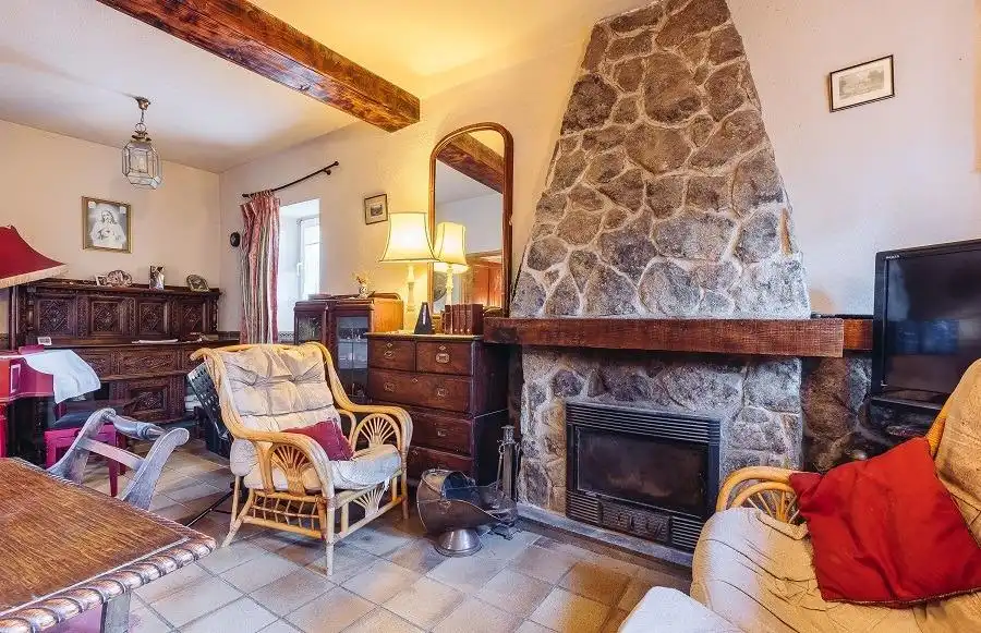 Sala de estar de Casa o chalet en venta en San Lorenzo de El Escorial con Calefacción, Jardín privado y Terraza
