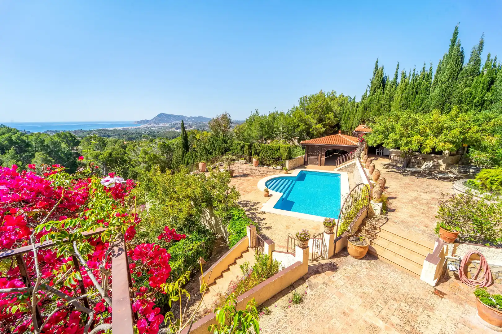 Jardín de Casa o chalet en venta en Altea con Aire acondicionado, Calefacción y Terraza