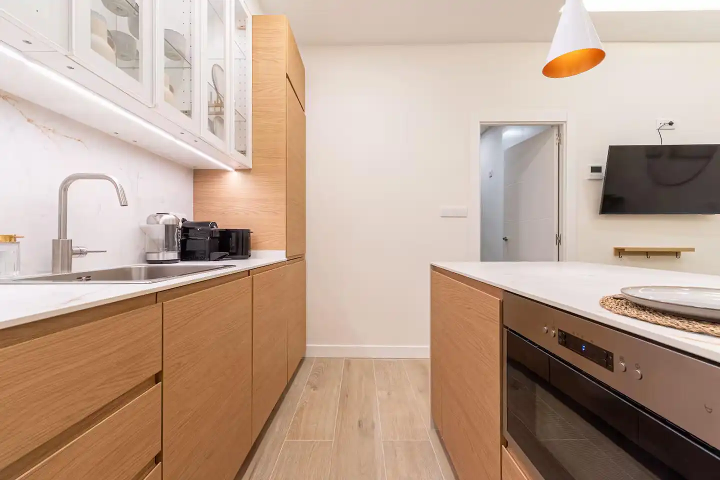 Kitchen of Flat for rent in Carlos Ruiz
