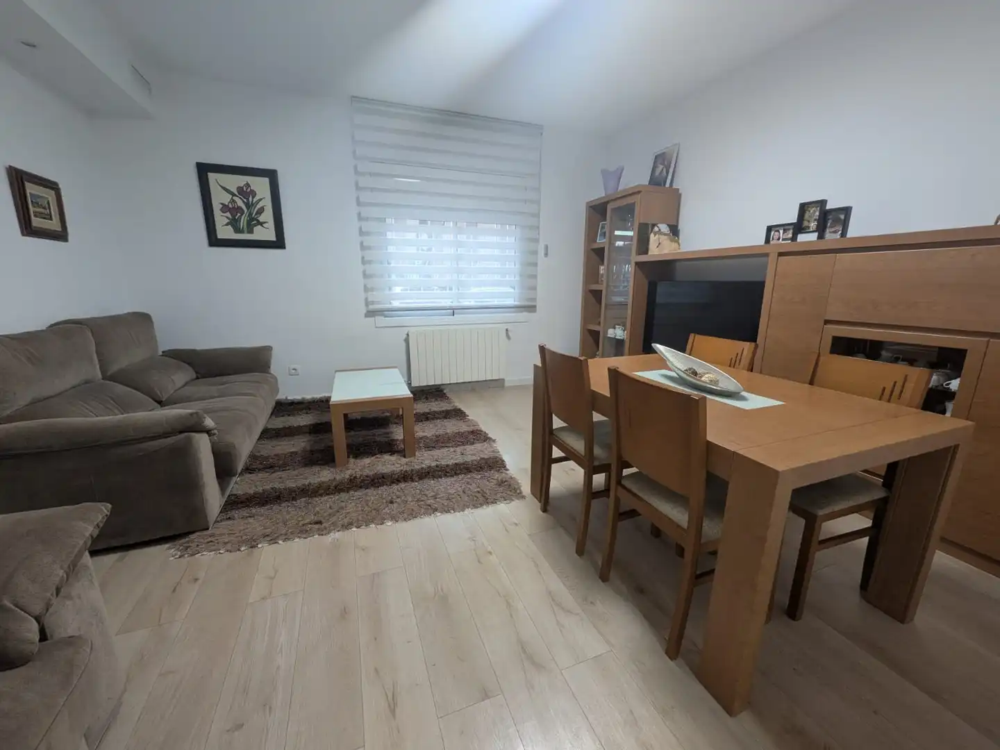 Living room of Flat for sale in Sant Joan Despí  with Air Conditioner, Heating and Parquet flooring