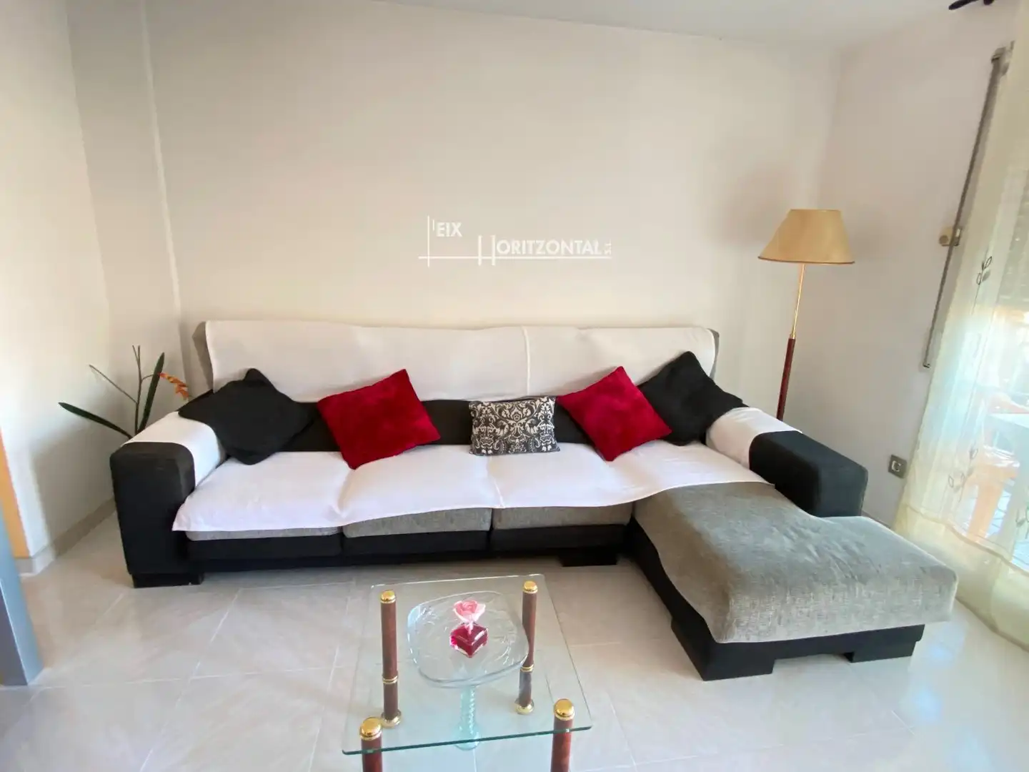 Wohnzimmer von Wohnung zur Miete in Barberà del Vallès mit Klimaanlage, Heizung und Terrasse