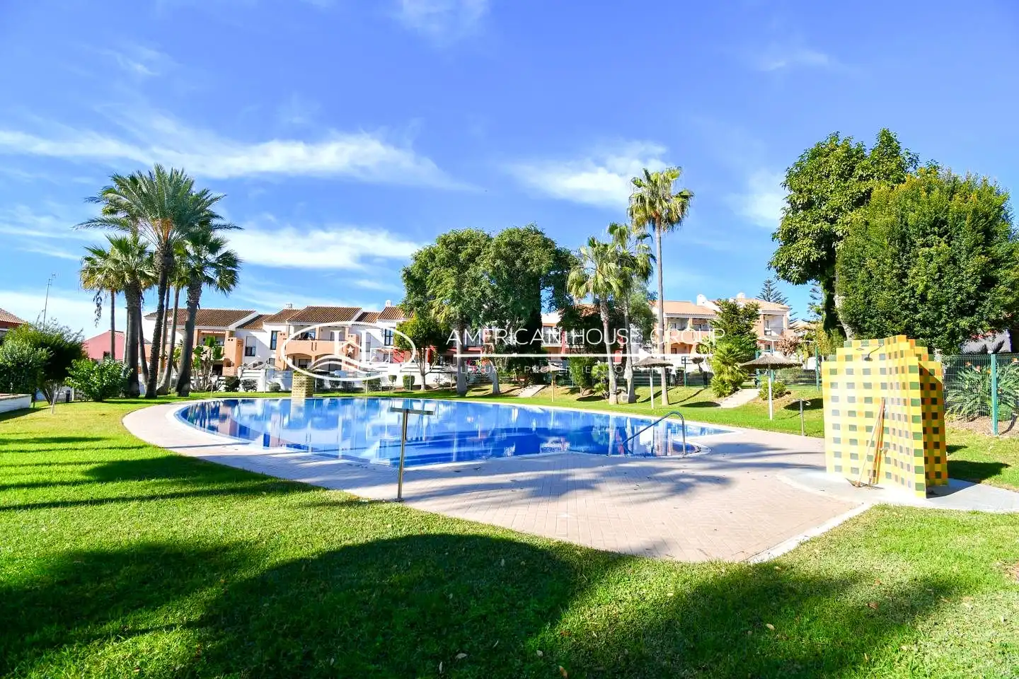 Garden of Apartments for sale in Chiclana de la Frontera  with Air Conditioner, Heating and Private garden
