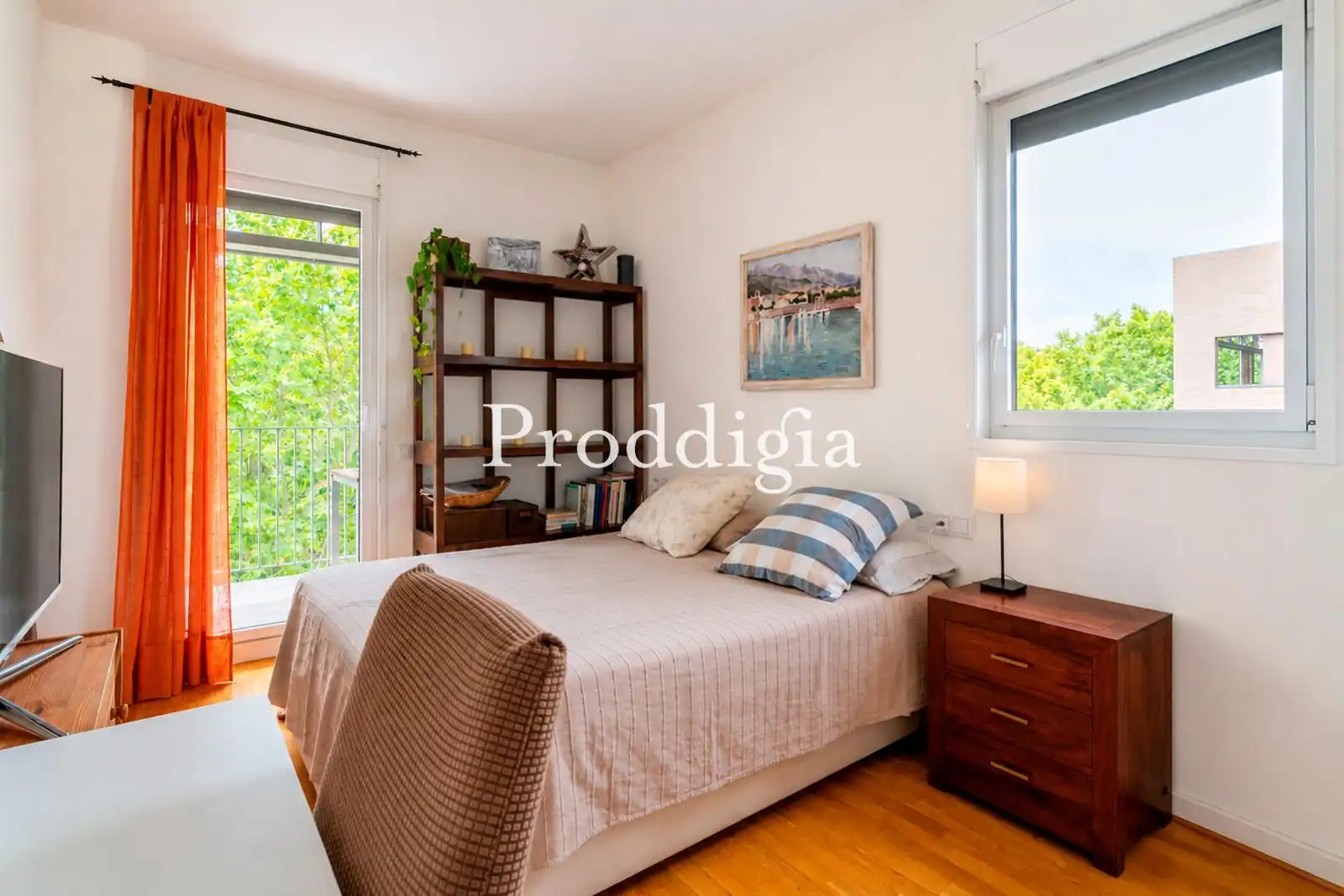 Bedroom of Attic for sale in Sant Cugat del Vallès  with Air Conditioner, Heating and Terrace