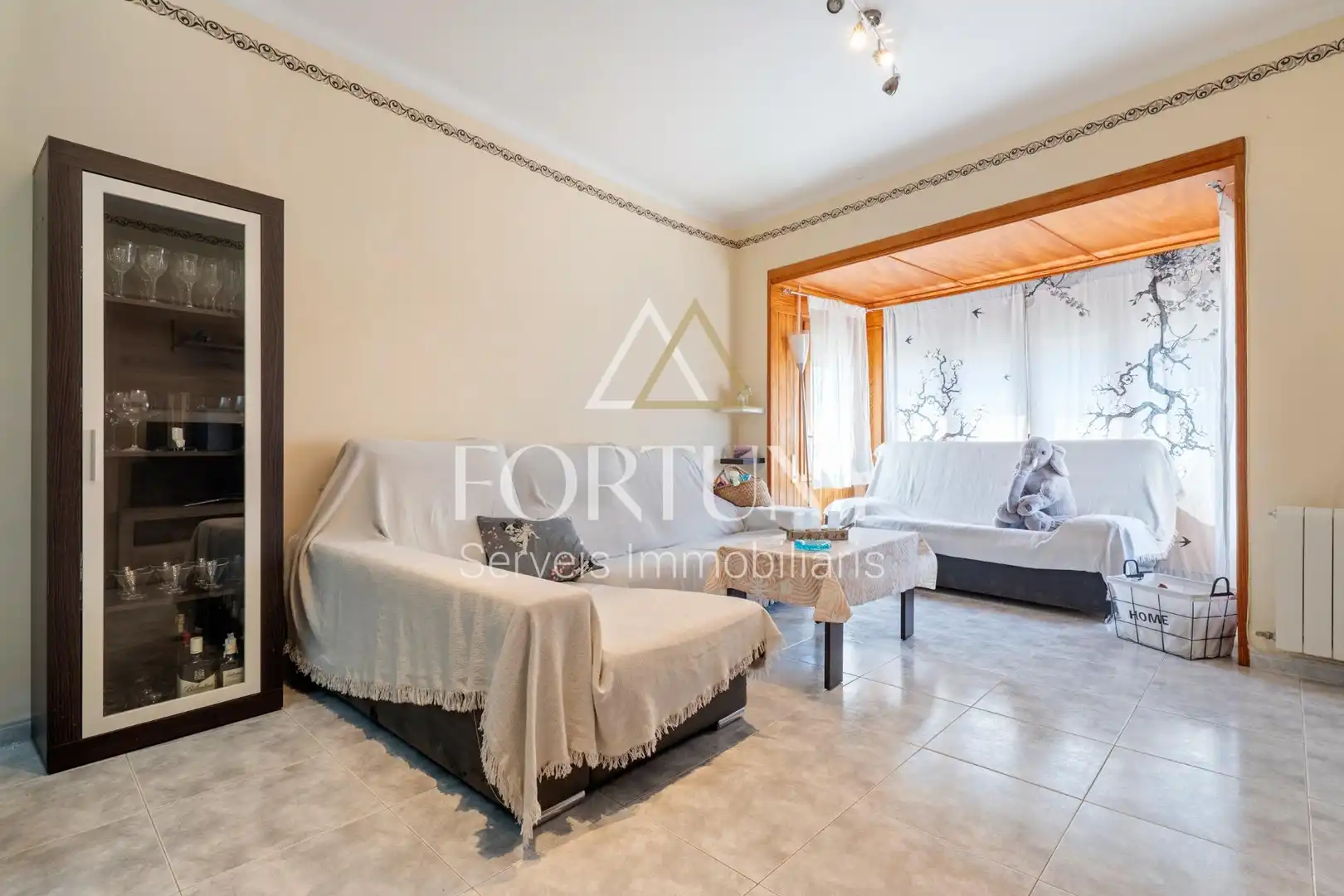Sala de estar de Casa o chalet en venta en Benissanet con Terraza