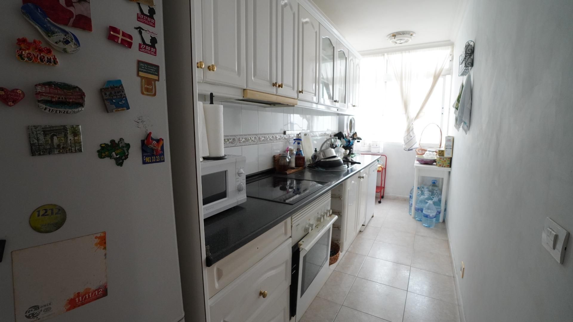Kitchen of Flat for sale in Las Palmas de Gran Canaria  with Furnished and Balcony